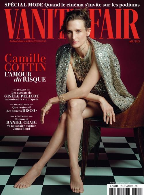 Camille Cottin in Vanity Fair France, March 2025