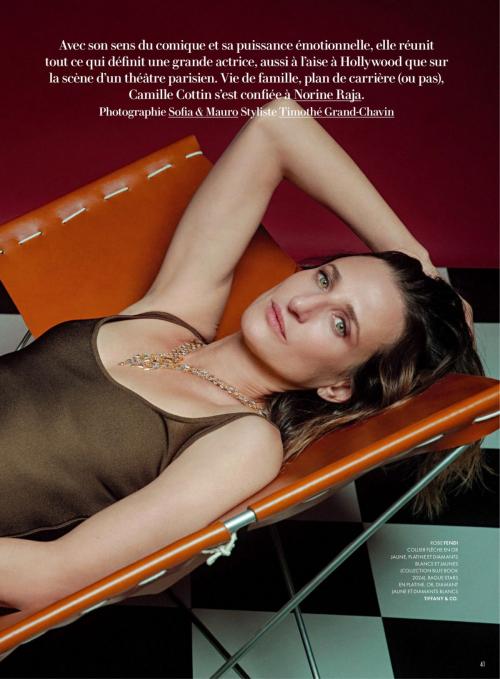 Camille Cottin in Vanity Fair France, March 2025 5