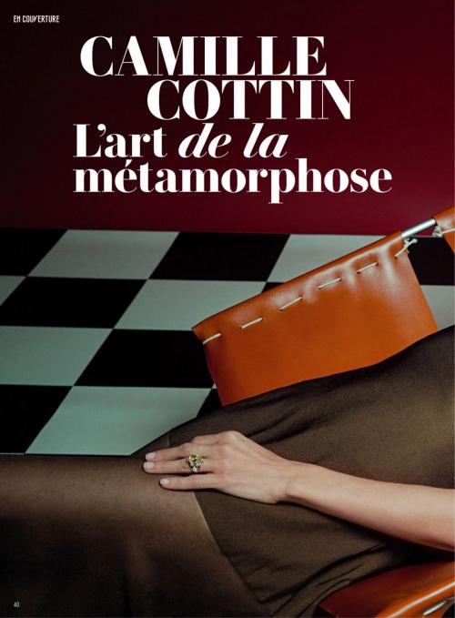 Camille Cottin in Vanity Fair France, March 2025 6