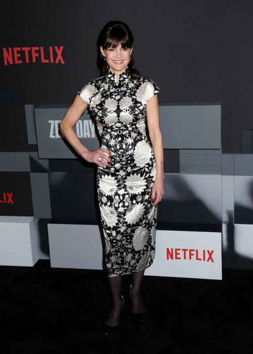 Carla Gugino at Zero Day Premiere New York, February 2025 2