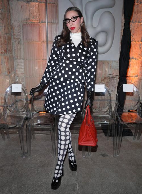 Caroline Vazzana at Sergio Hudson Show, February 2025
