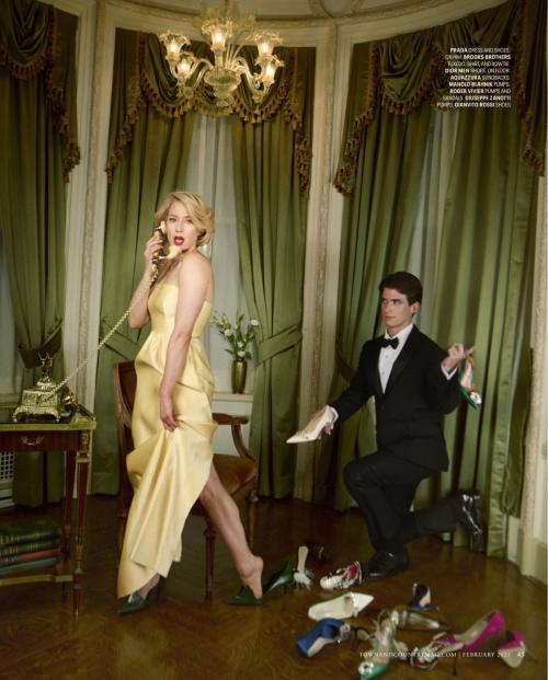 Carrie Coon in Town & Country Magazine, February 2025 5