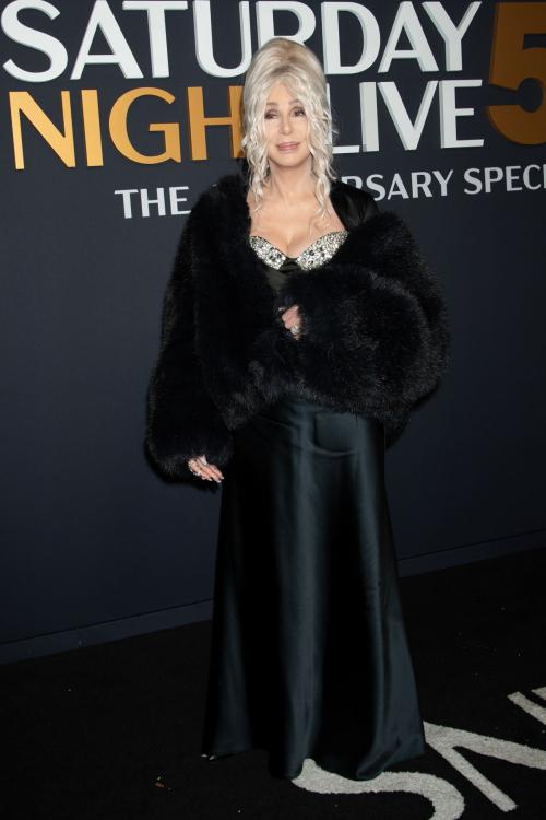 Cher at SNL 50th Anniversary Celebration New York, February 2025 6