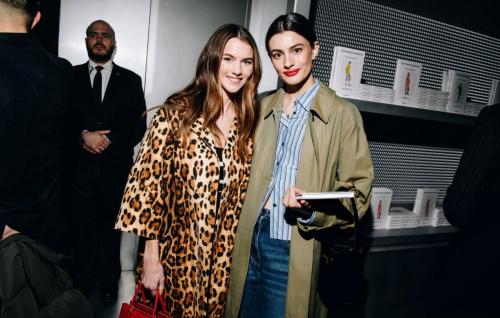 Chloe East & Diana Silvers at Prada Party, February 2025 1