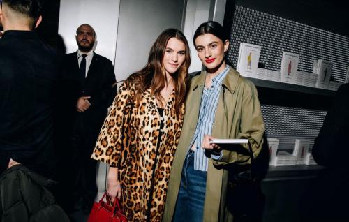 Chloe East & Diana Silvers at Prada Party, February 2025 2