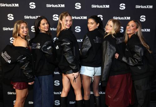Christen Harper at SiriusXM on Radio Row, February 2025 3