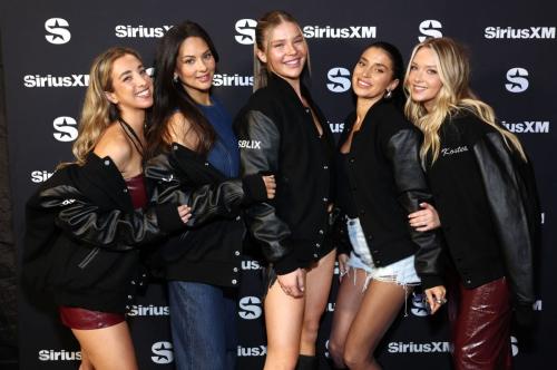 Christen Harper at SiriusXM on Radio Row, February 2025 6