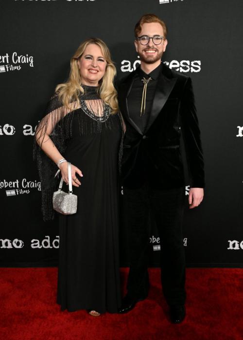Cindy Anderson at No Address Premiere, February 2025