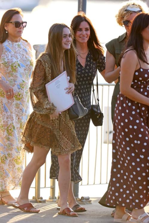 Courteney Cox & Coco Arquette at a Wedding in Sydney, February 2025 3