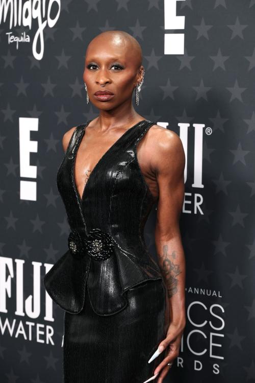 Cynthia Erivo at Critics Choice Awards, February 2025