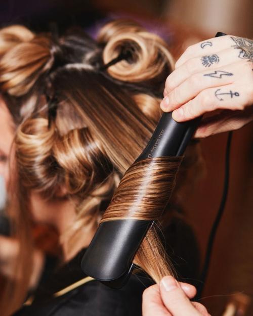 Dafne Keen BAFTA Day Photoshoot for Ghd Hair, February 2025 1
