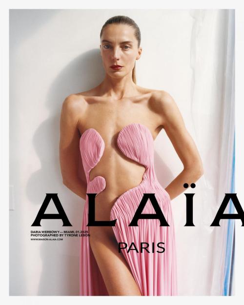 Daria Werbowy for Maison Alaia Feature, January 2025