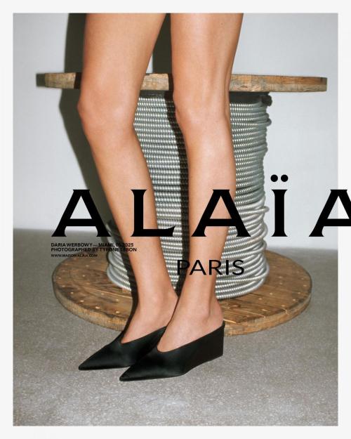 Daria Werbowy for Maison Alaia Feature, January 2025 12