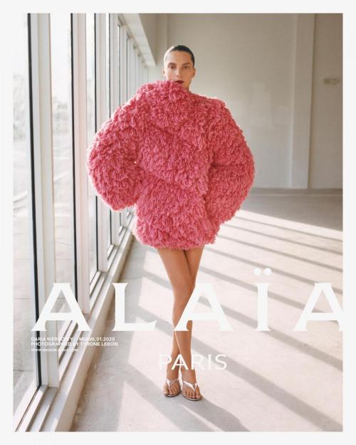 Daria Werbowy for Maison Alaia Feature, January 2025 13