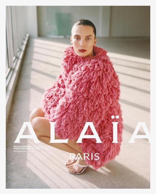 Daria Werbowy for Maison Alaia Feature, January 2025 4