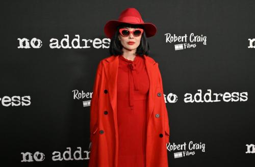 Dawn Ritz at No Address Premiere, February 2025 1