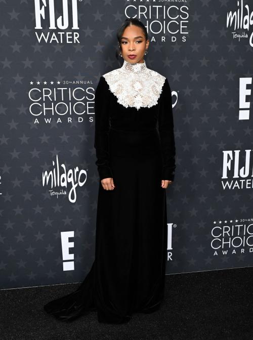 Delainey Hayles at 30th Annual Critics Choice Awards, February 2025