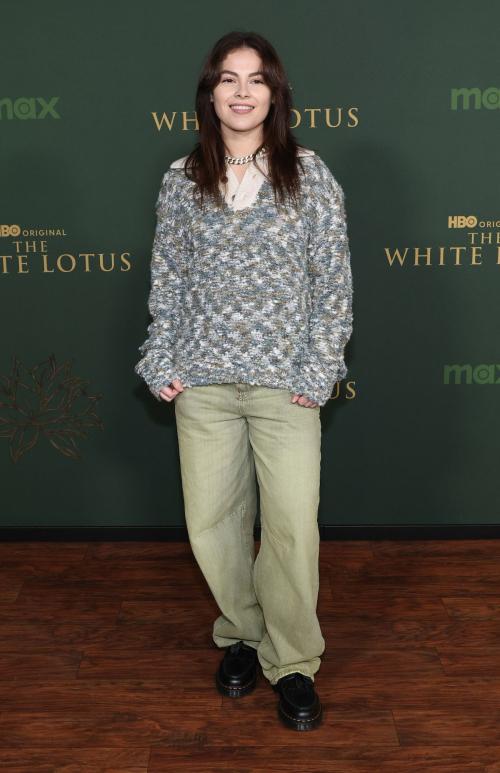 Destiny Rogers Attends The White Lotus Season 3 Premiere, Feb 2025 3
