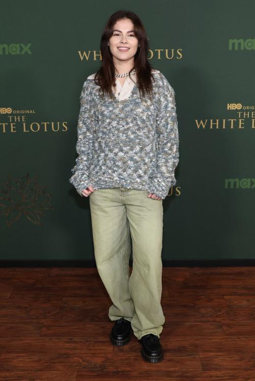Destiny Rogers Attends The White Lotus Season 3 Premiere, Feb 2025 4