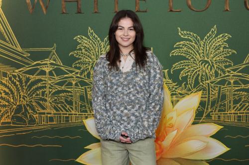 Destiny Rogers Attends The White Lotus Season 3 Premiere, Feb 2025 6