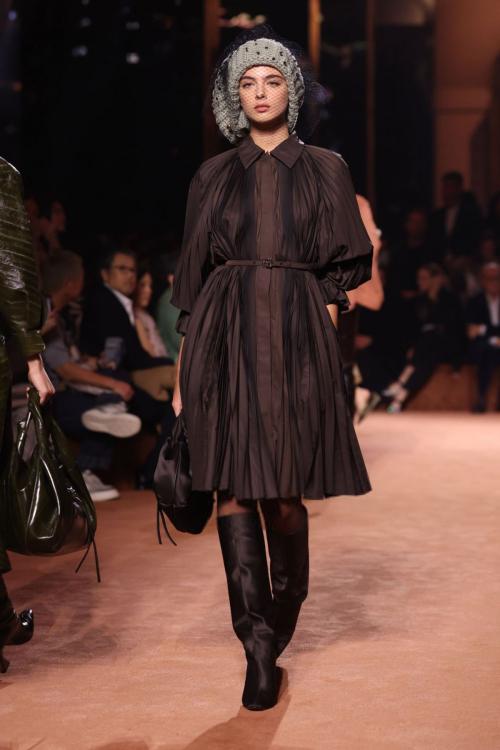 Deva Cassel at Fendi Fashion Show Milan Fashion Week, February 2025