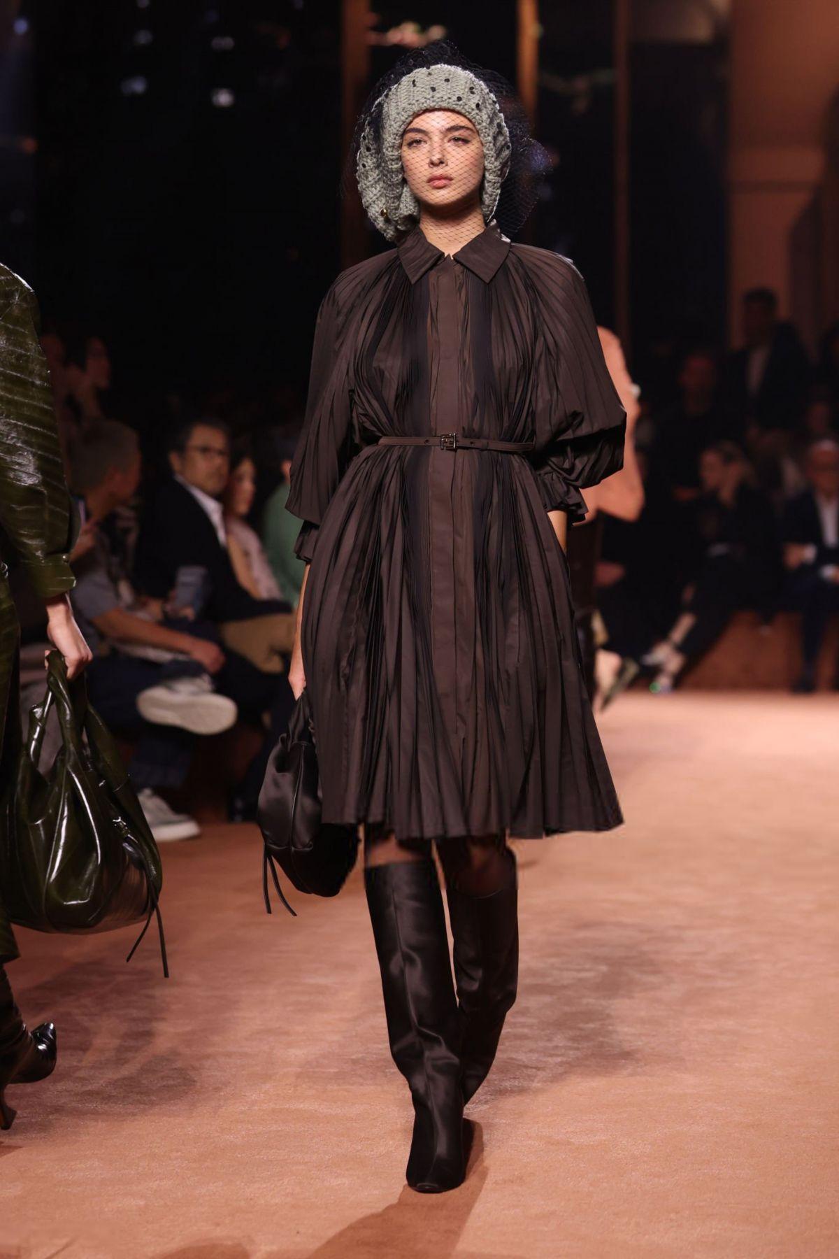 Deva Cassel at Fendi Fashion Show Milan Fashion Week, February 2025
