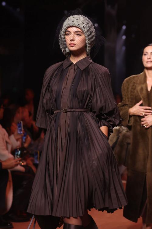 Deva Cassel at Fendi Fashion Show Milan Fashion Week, February 2025 2