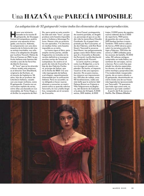 Deva Cassel in Vanity Fair Spain, March 2025 3