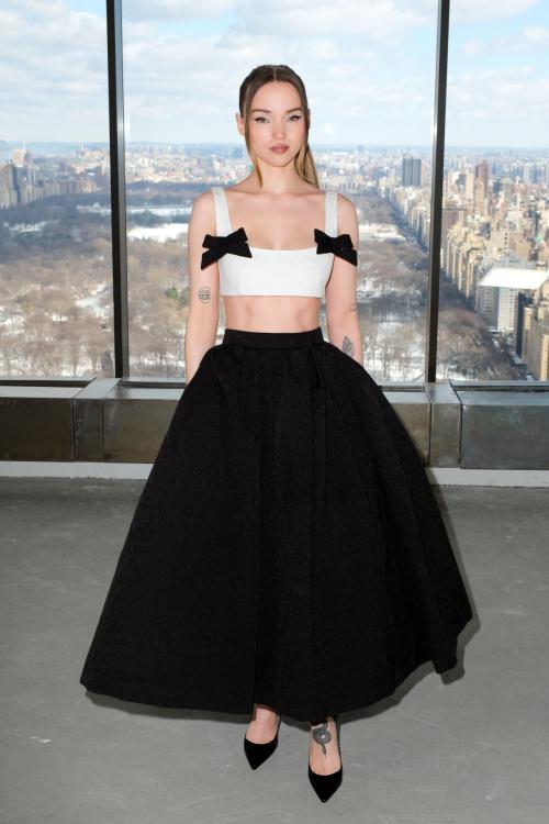 Dove Cameron at Carolina Herrera Fall RTW 2025 Fashion Show, February 2025 6