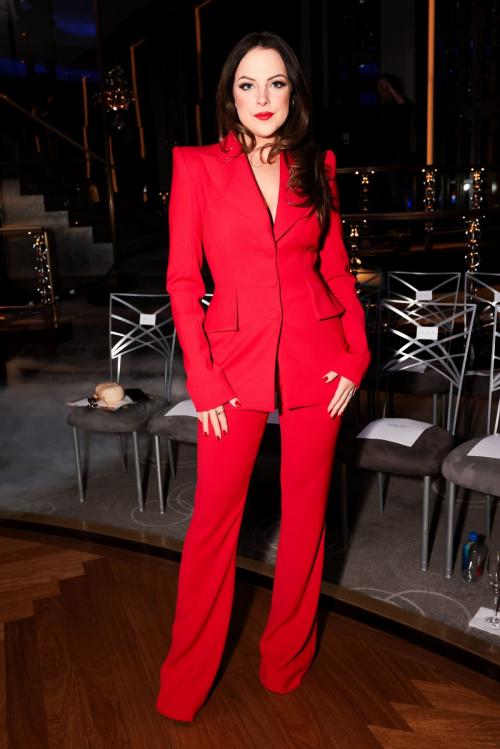 Elizabeth Gillies at Pamella Roland FW 2025 Show, Feb 2025 1