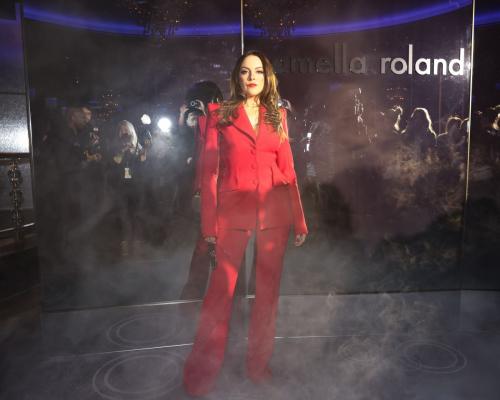 Elizabeth Gillies at Pamella Roland FW 2025 Show, Feb 2025 3