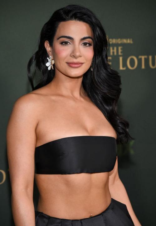 Emeraude Toubia at The White Lotus Premiere, February 2025 4
