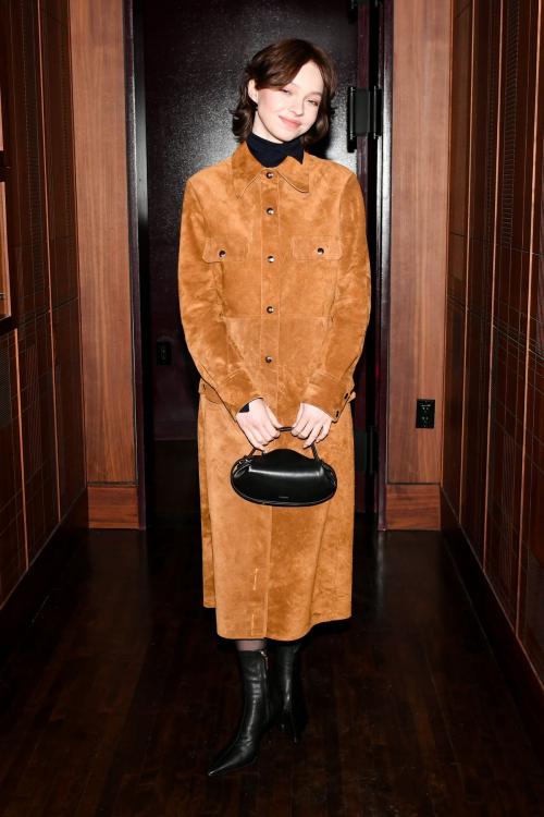 Emma Myers at Calvin Klein NYFW Cocktail Party, February 2025
