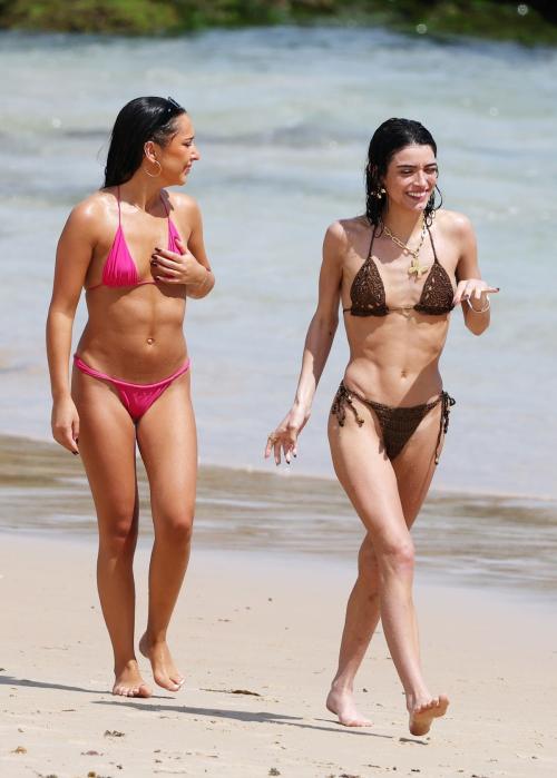 Emma Pillemer in Red Bikini at Bondi Beach, Feb 2025 5