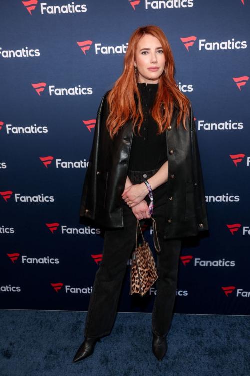 Emma Roberts at Fanatics Super Bowl Party, February 2025 1