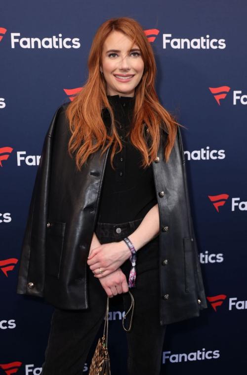 Emma Roberts at Fanatics Super Bowl Party, February 2025 3
