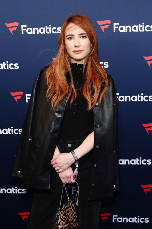 Emma Roberts at Fanatics Super Bowl Party, February 2025 5
