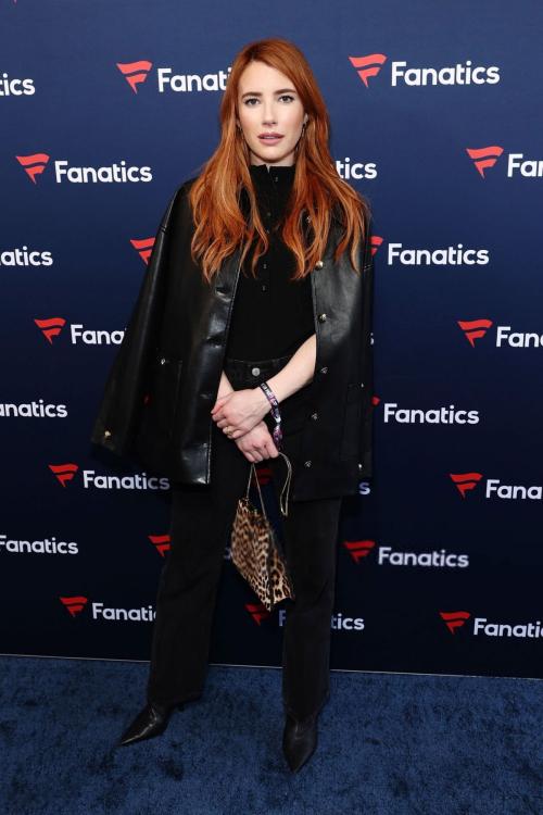 Emma Roberts at Fanatics Super Bowl Party, February 2025 6