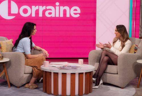 Georgia Harrison on Lorraine TV Show, February 2025 3