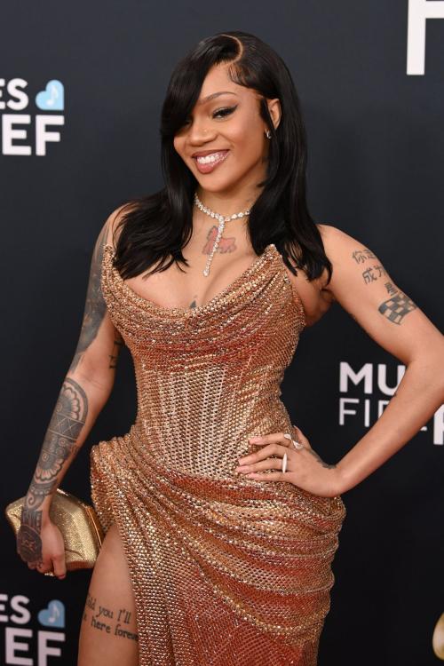 Glorilla at 67th Annual GRAMMY Awards, February 2025