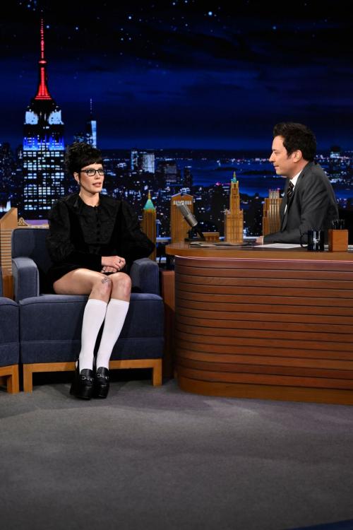 Halsey on Tonight Show Starring Jimmy Fallon New York, Feb 2025 2