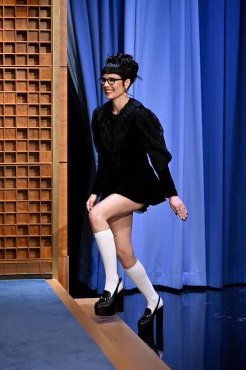 Halsey on Tonight Show Starring Jimmy Fallon New York, Feb 2025 5