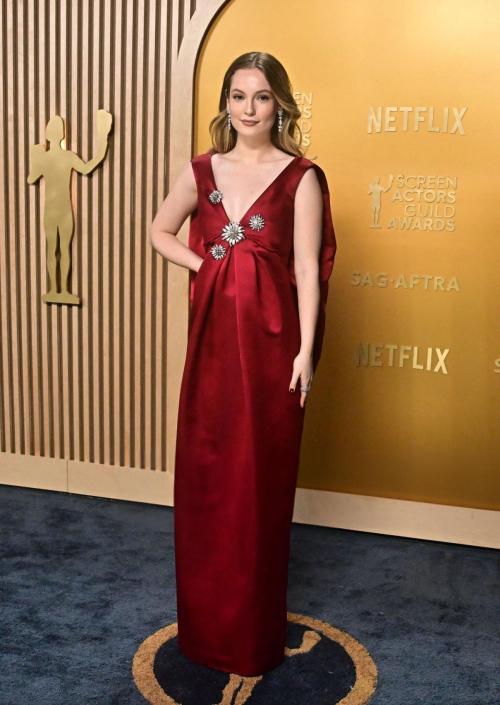 Hannah Dodd at SAG Awards in Los Angeles, Feb 2025 1