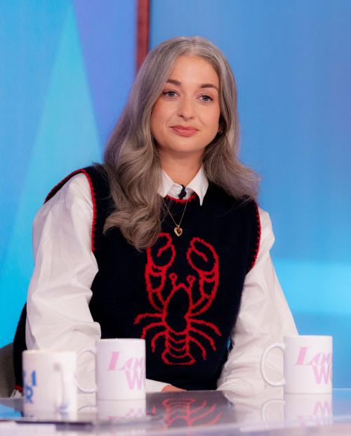 Harriet Rose on Loose Women TV Show London, Feb 2025