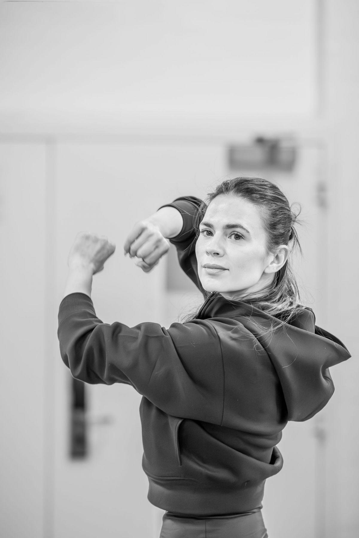 Hayley Atwell for Vogue UK, Feb 2025