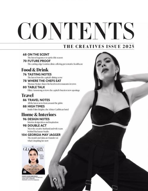 Hayley Atwell in The Glossary Magazine, The Creatives Issue 2025 10