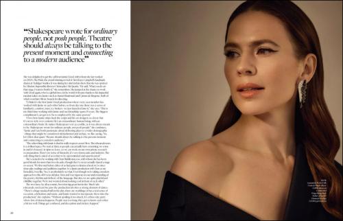 Hayley Atwell in The Glossary Magazine, The Creatives Issue 2025 1