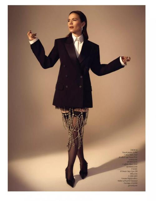 Hayley Atwell in The Glossary Magazine, The Creatives Issue 2025 7