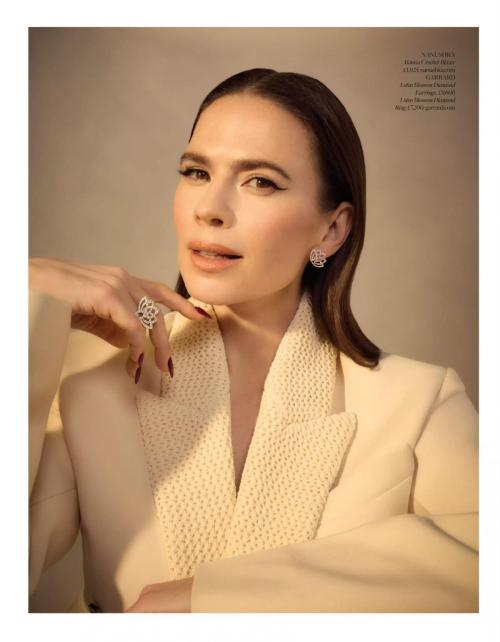 Hayley Atwell in The Glossary Magazine, The Creatives Issue 2025 8