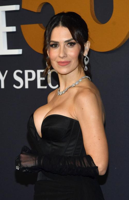 Hilaria Baldwin at SNL 50th Anniversary Celebration, February 2025 1